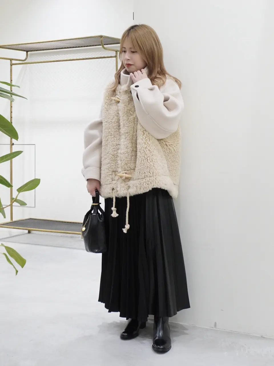 Chloe(クロエ)】 グレインレザー製 CHLOE SPINスモールトートバッグ