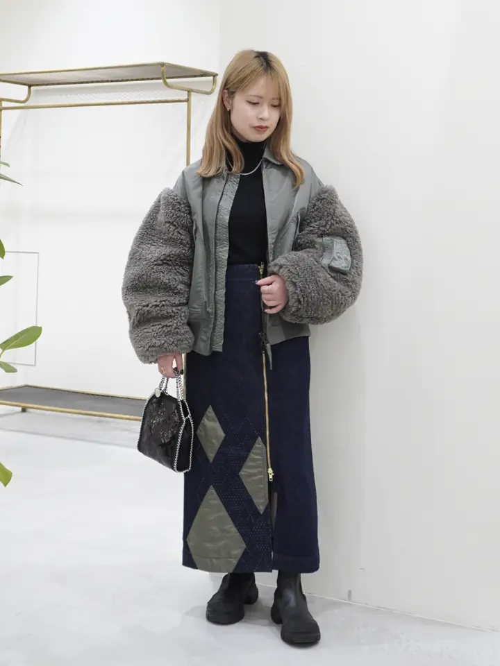 HYKE(ハイク)】 FAUX SHEARLING TYPE CWU-45/P JACKET｜PARIGOT ONLINE