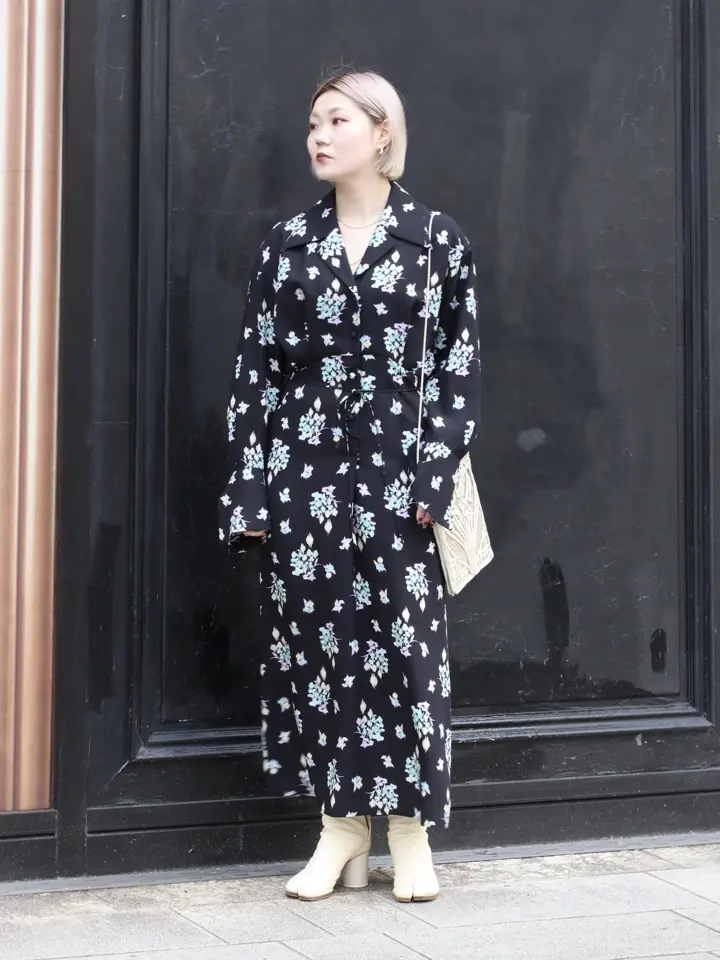 mame kurogouchi 25ss 花柄プリント Mame Kurogouchi Floral Motif Printed Skirt - Altamira