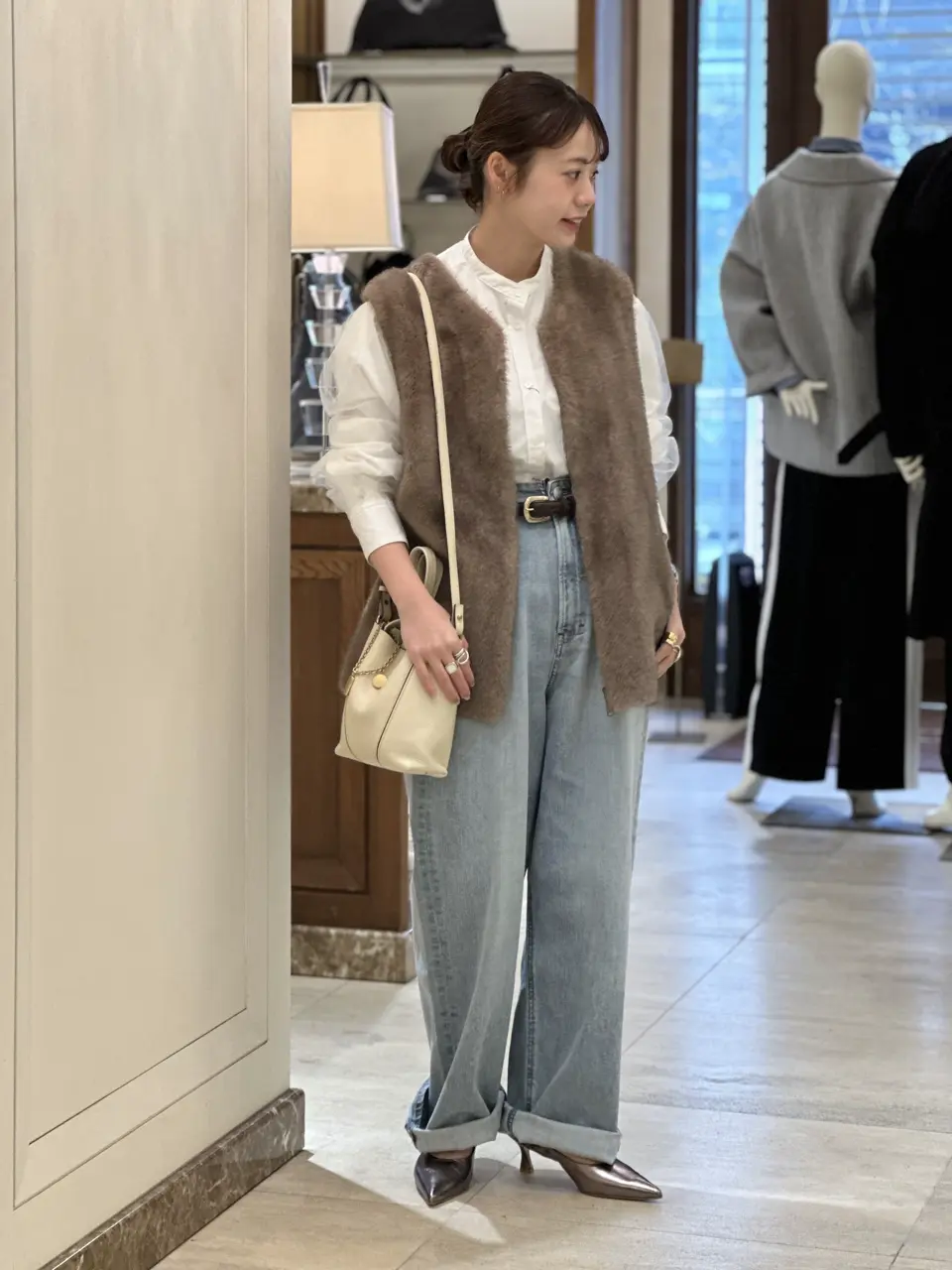 Lou Andrea(ルーアンドレア)】 ファージップベスト｜PARIGOT ONLINE