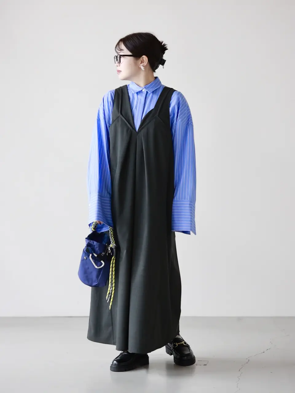 ENFOLD(エンフォルド)】 LAYERED-LIKE JUMPER SKIRT｜PARIGOT ONLINE