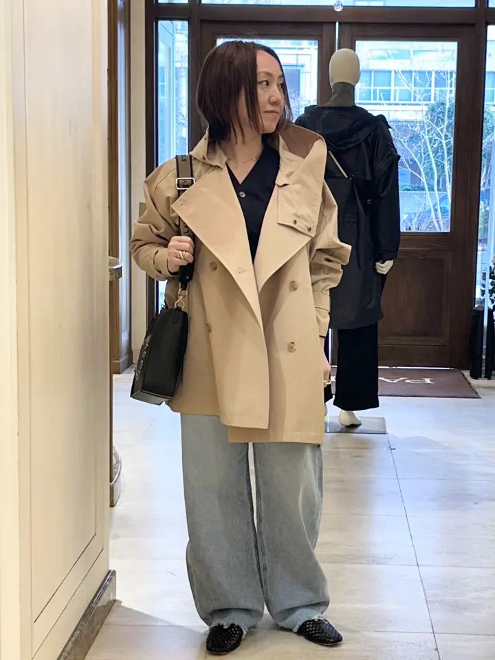 VACHEMENT(ヴァシュモン)】 タフタショートトレンチ｜PARIGOT ONLINE