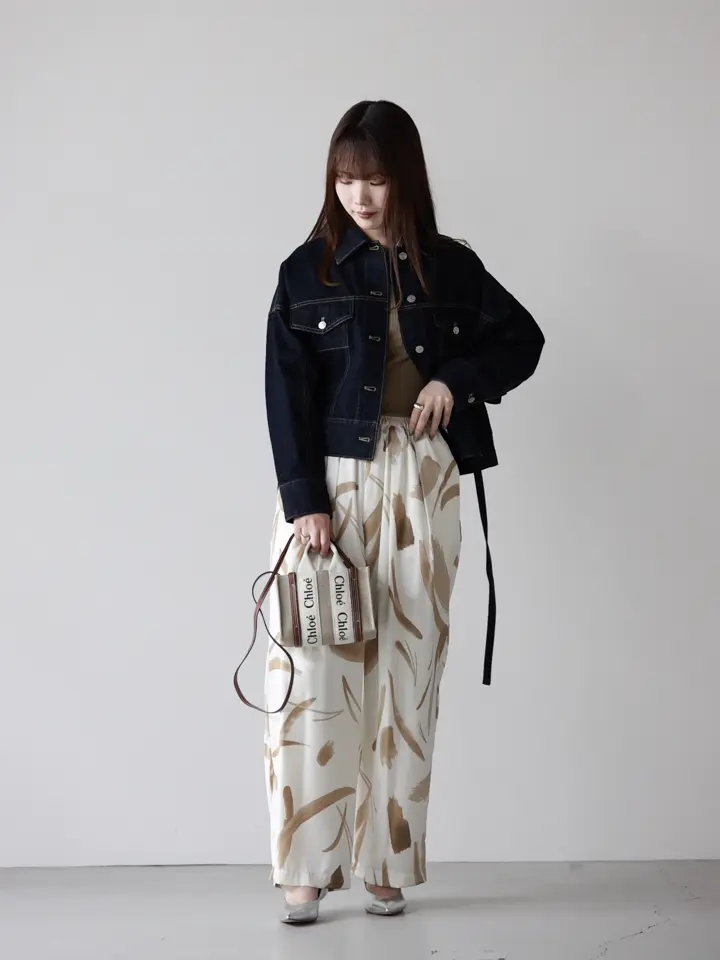 Chloe(クロエ)】 リネン製 WOODYミニトートバッグ｜PARIGOT ONLINE