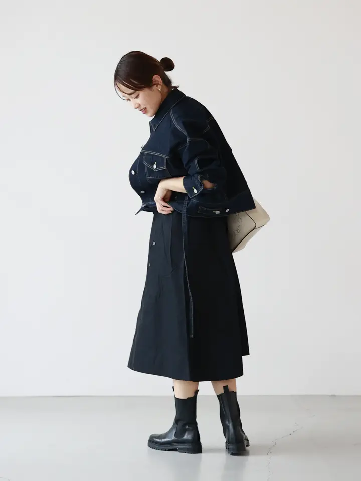 3.1 Phillip Lim(スリーワン フィリップリム)】 Denim Boxy Jacket