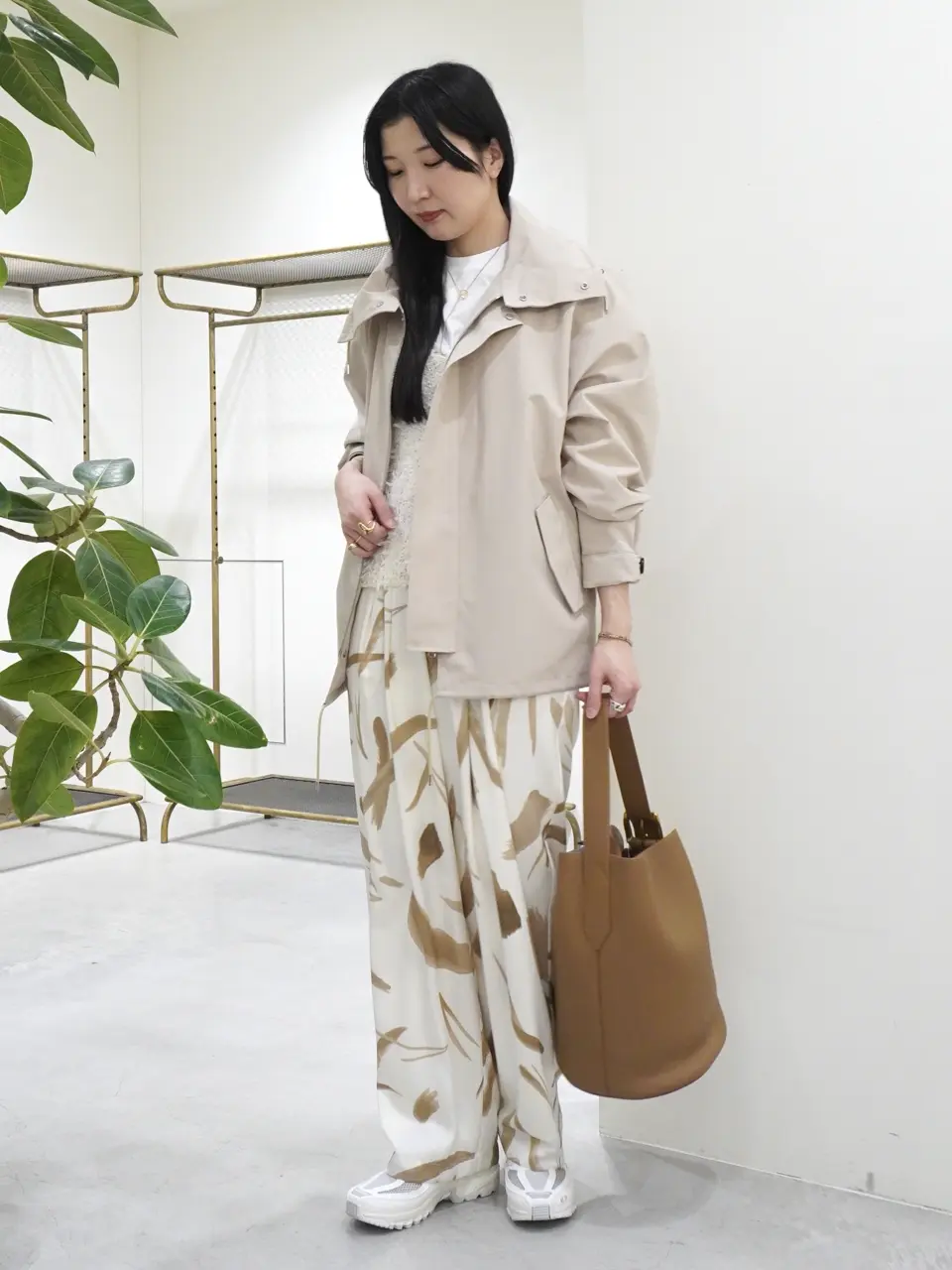 HYKE(ハイク)】 CROPPED LONG SLV TEE BIG FIT｜PARIGOT ONLINE
