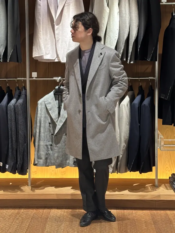 LARDINI(ラルディーニ)】 ウールチェスターコート｜PARIGOT ONLINE