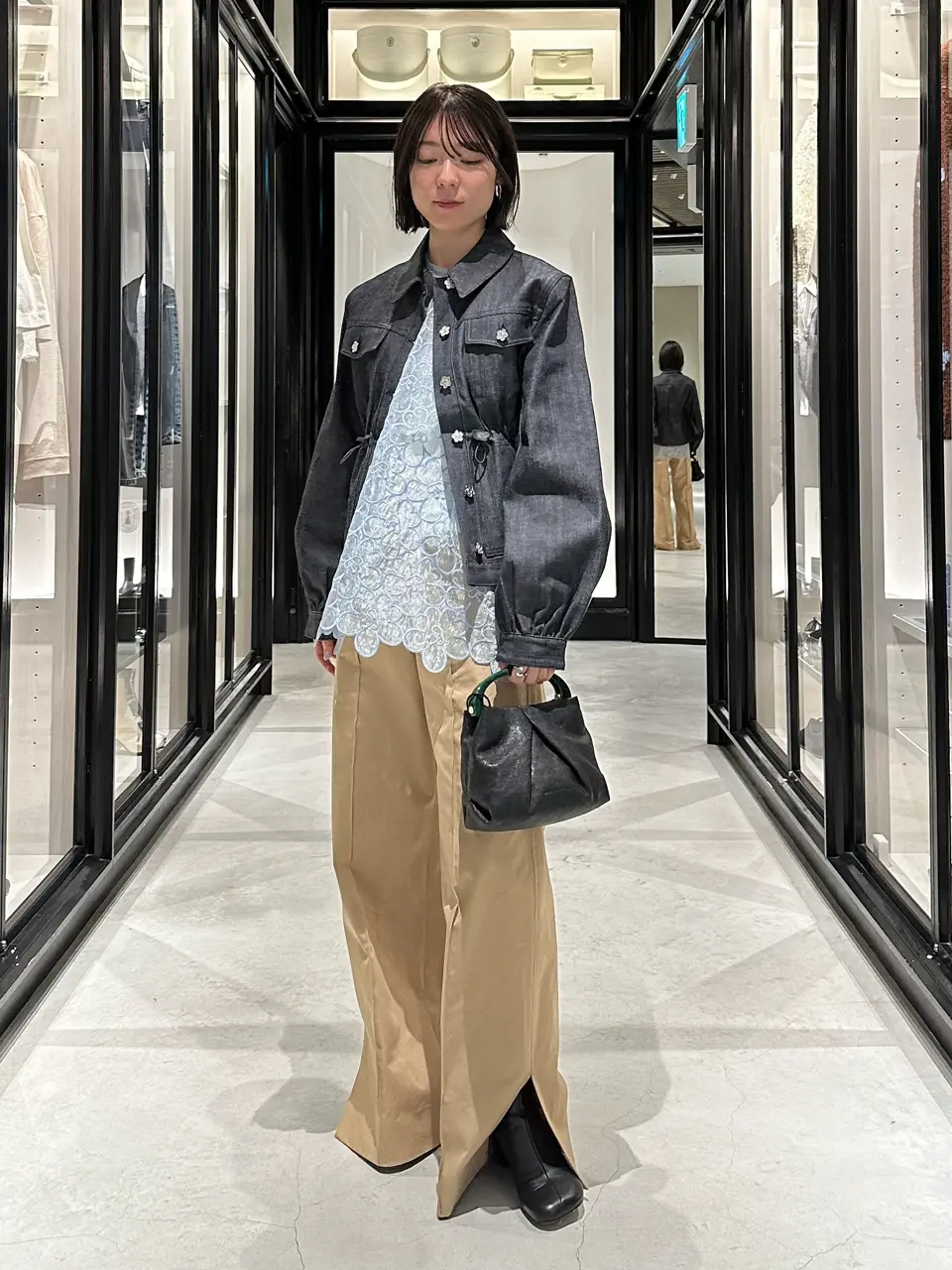 Cecilie Bahnsen(セシリー バンセン)】 CBCANDIDA DENIM JACKET