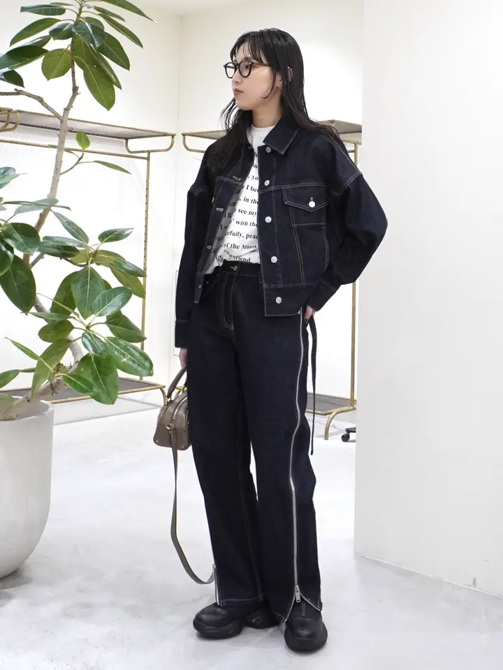 3.1 Phillip Lim(スリーワン フィリップリム)】 Denim Boxy Jacket