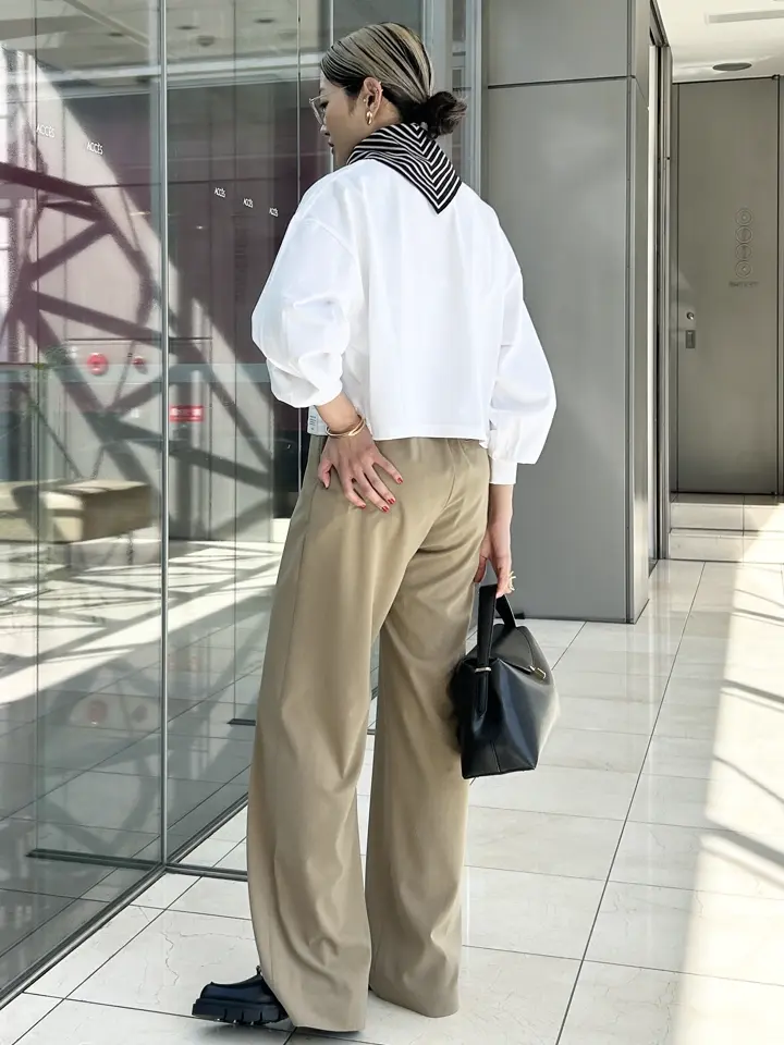 HYKE(ハイク)】 STRETCH WIDE LEG PANTS｜PARIGOT ONLINE（パリゴ