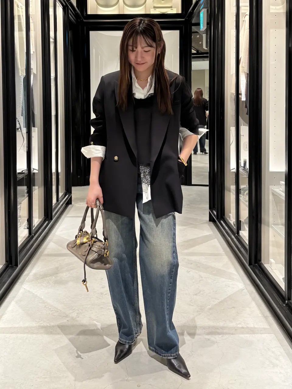 Maison Margiela(メゾンマルジェラ)】 カットアウトジーンズ｜PARIGOT