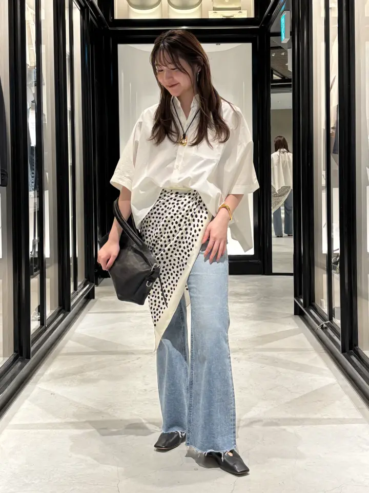 【MM6 Maison Margiela】クロップド MA-1 MM6 Maison Margiela クロップド トレンチコート | ブラック | FARFETCH JP