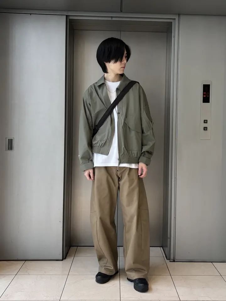 HYKE(ハイク)】 《GENDERLESS》TC BARREL LEG WORK PANTS｜PARIGOT