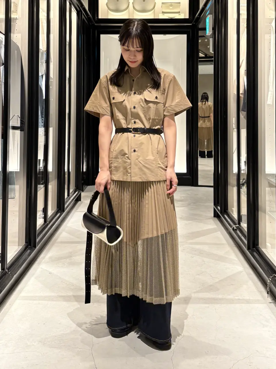 TOGA PULLA(トーガプルラ)】 TYPEWRITER MESH DRESS｜PARIGOT ONLINE