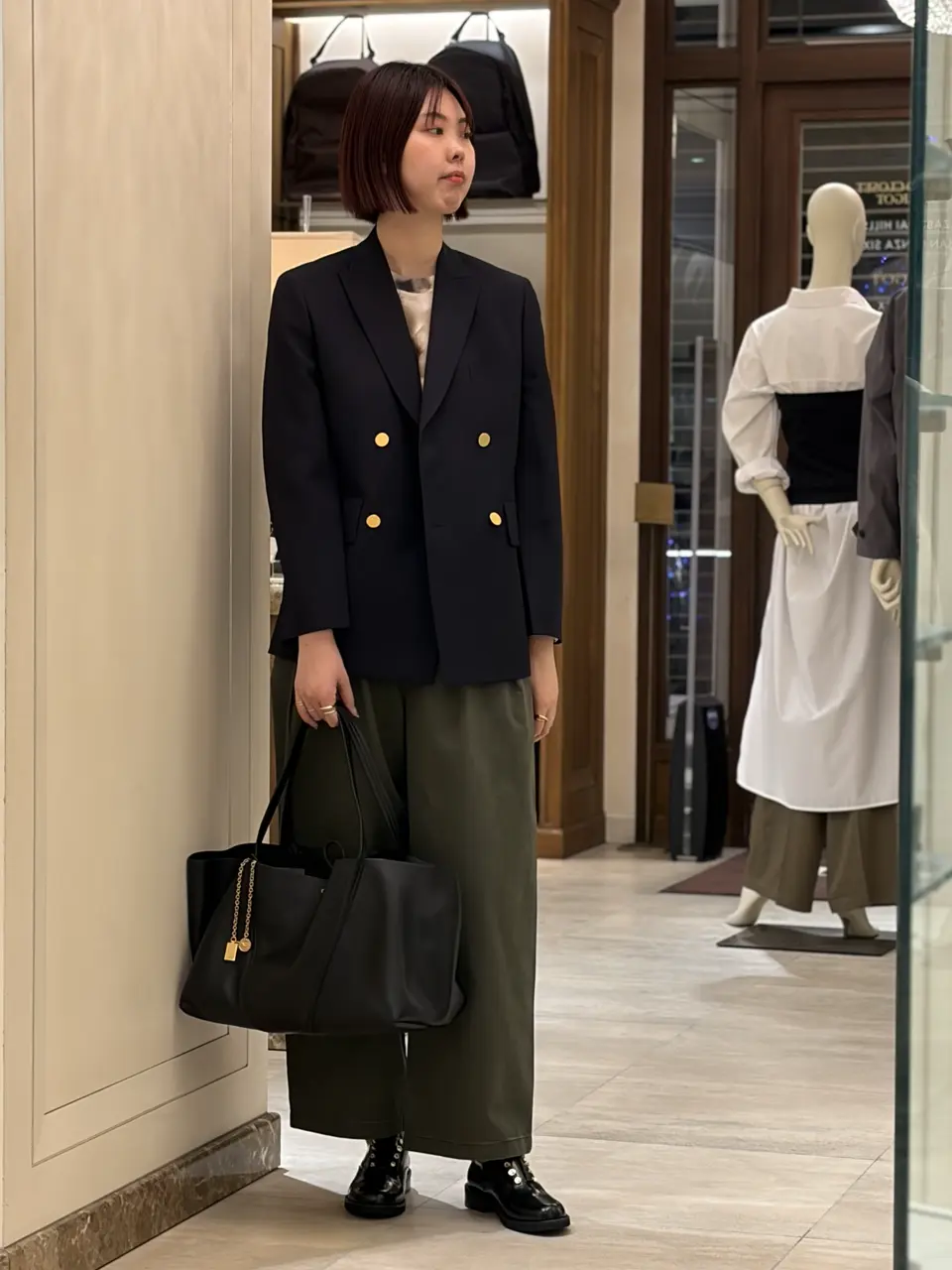 HYKE ハイク 2B テーラードジャケット 3 141-17012 HYKE(ハイク)】 WM DOUBLE BREASTED BLAZER｜PARIGOT ONLINE（パリゴ