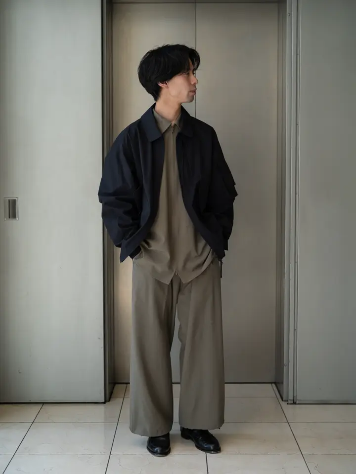 YOKE(ヨーク)】 Wool Washer Tropical Zip Shirt｜PARIGOT ONLINE