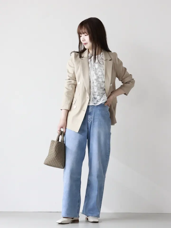 YANUK(ヤヌーク)】 Really Light ルーズストレートJOAN｜PARIGOT