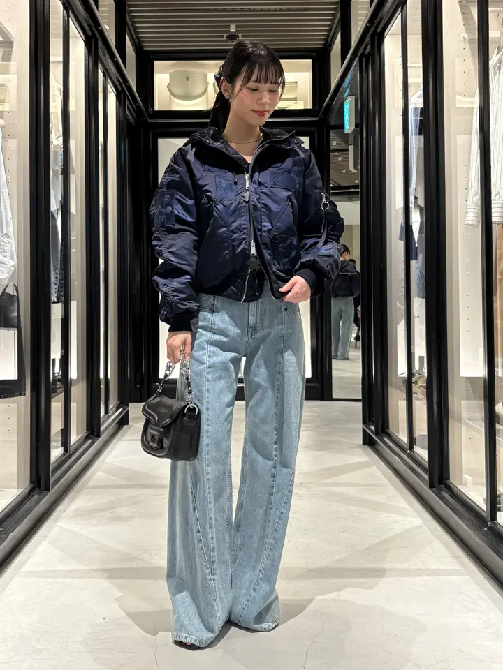 Maison Margiela(メゾンマルジェラ)】 カットアウトウエストジーンズ