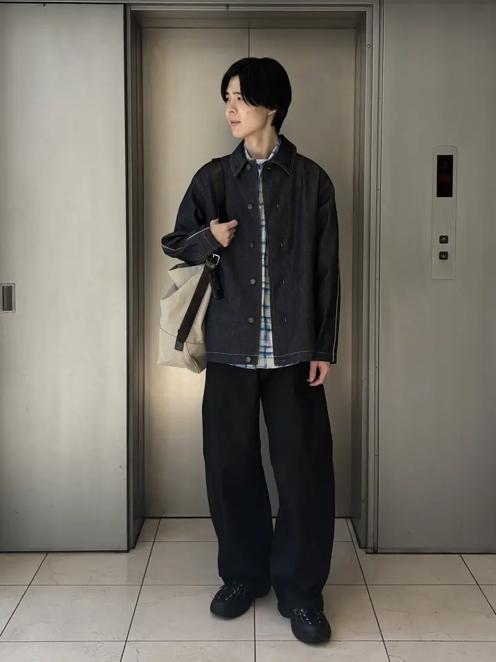 HYKE(ハイク)】 《GENDERLESS》TC BARREL LEG WORK PANTS｜PARIGOT