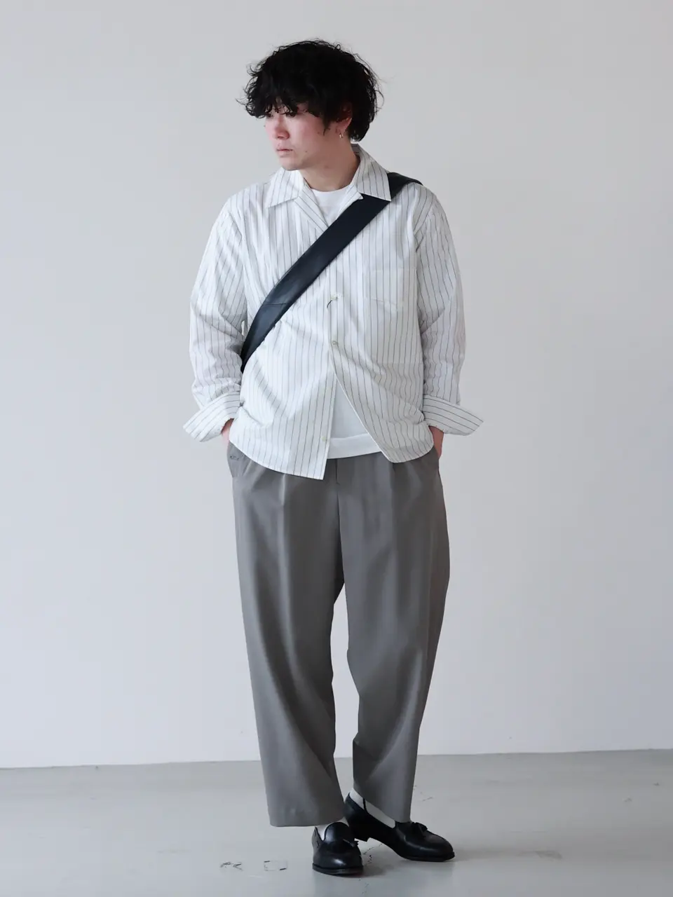 UJOH(ウジョー)】 Wide Set Open Collar Shirt｜PARIGOT ONLINE