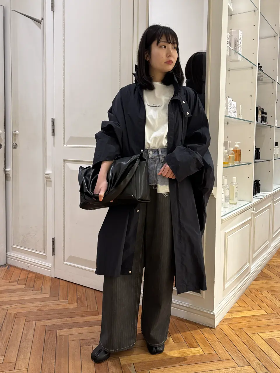 と*し様 メゾンマルジェラ オーバーサイズコート Maison Margiela(メゾンマルジェラ)】 オーバーサイズレインコート