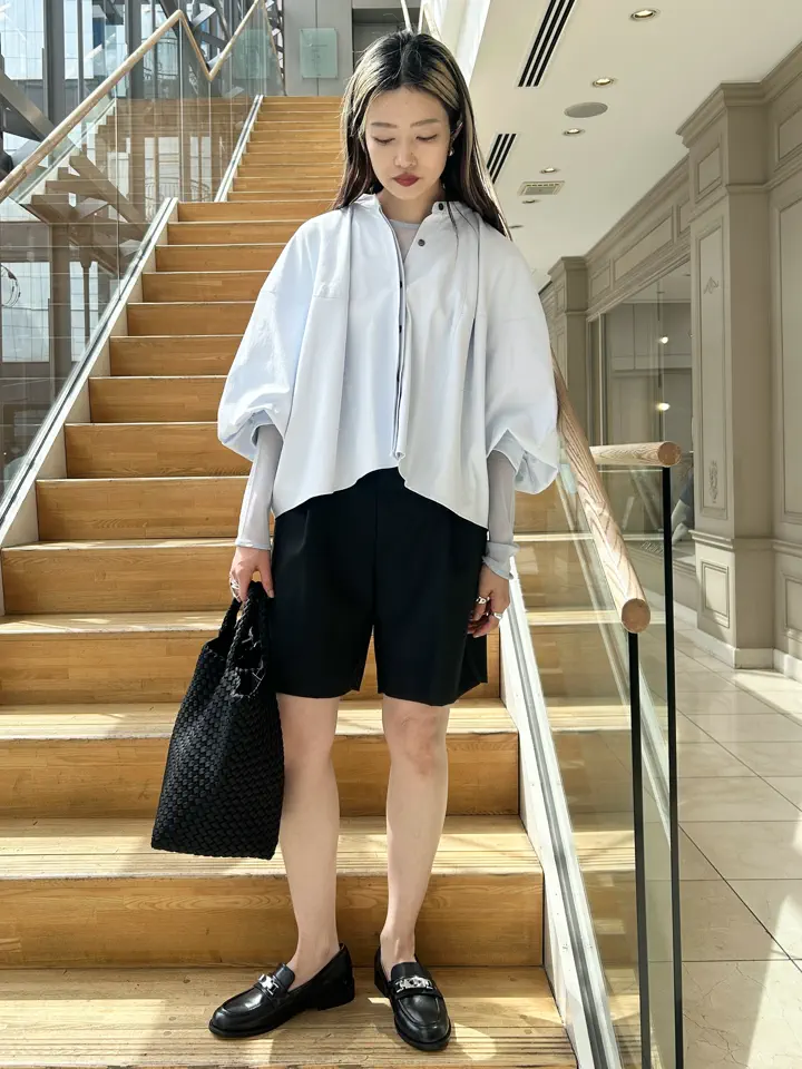 CLANE(クラネ)】 VOLUME SLEEVE STAND NECK SHIRTS｜PARIGOT ONLINE