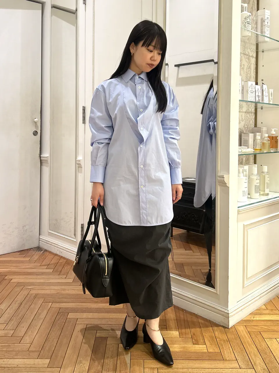 Chisomo 　s2109　ステラマッカートニー【38】黒系 テーラー セール】 ステラマッカートニー*フジングツ （ビジネス・ドレス