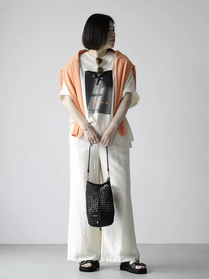 ENFOLD(エンフォルド)】 LAYERED-LIKE-HEM CARDIGAN｜PARIGOT ONLINE
