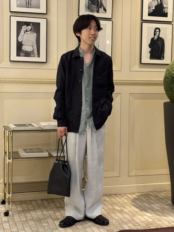 PELLE MORBIDA(ペッレモルビダ)】 ドローストリングバッグ｜PARIGOT