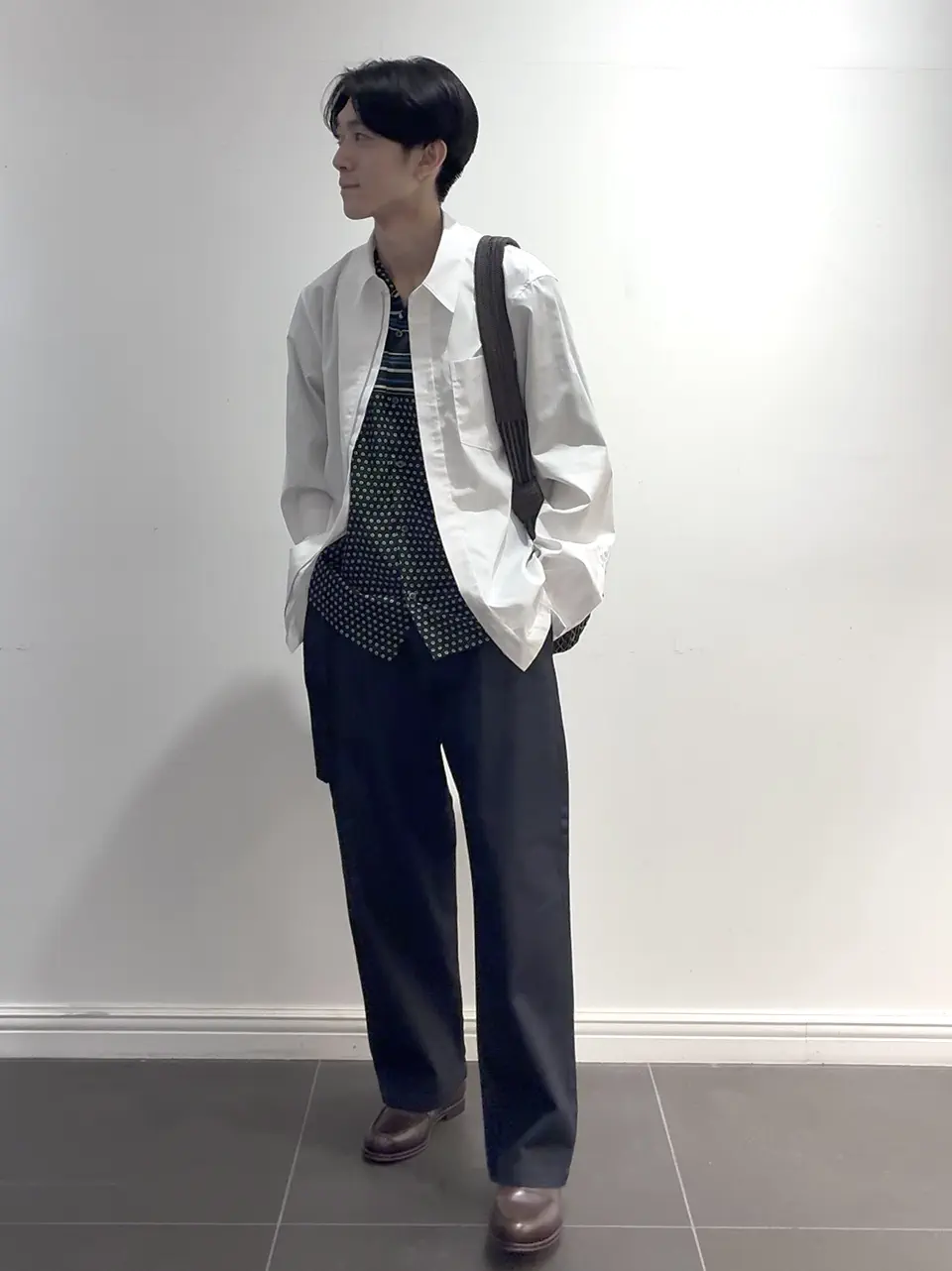 RAINMAKER(レインメーカー)】 OPEN COLLAR SHIRT｜PARIGOT ONLINE