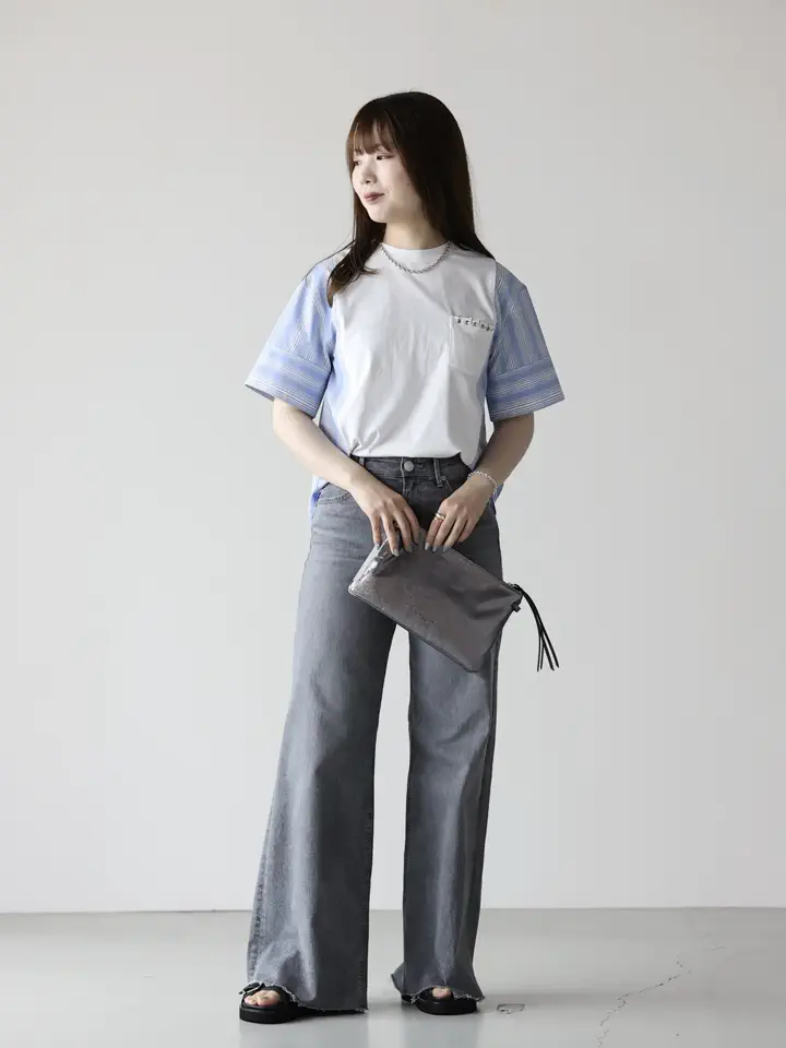 YANUK(ヤヌーク)】 ワイドフレア LYDIA｜PARIGOT ONLINE（パリゴ