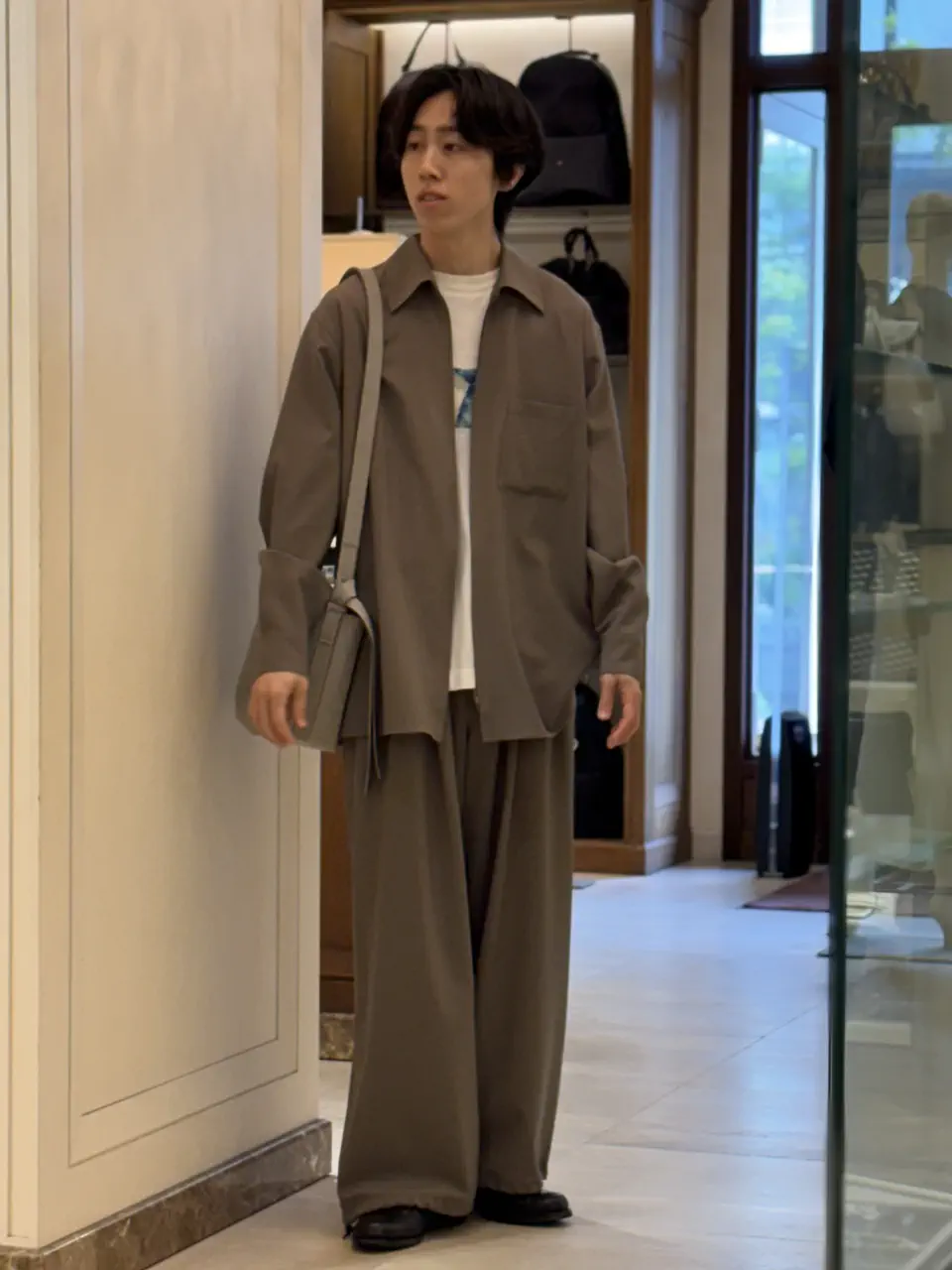 YOKE(ヨーク)】 Wool Washer Tropical Zip Shirt｜PARIGOT ONLINE