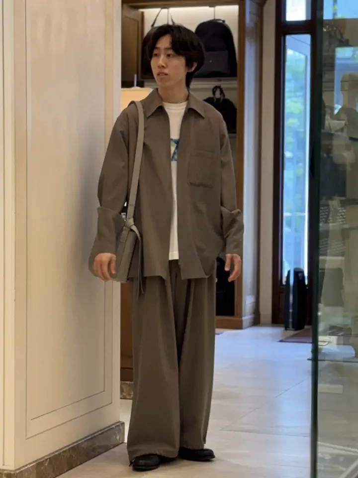 YOKE(ヨーク)】 Wool Washer Tropical Zip Shirt｜PARIGOT ONLINE