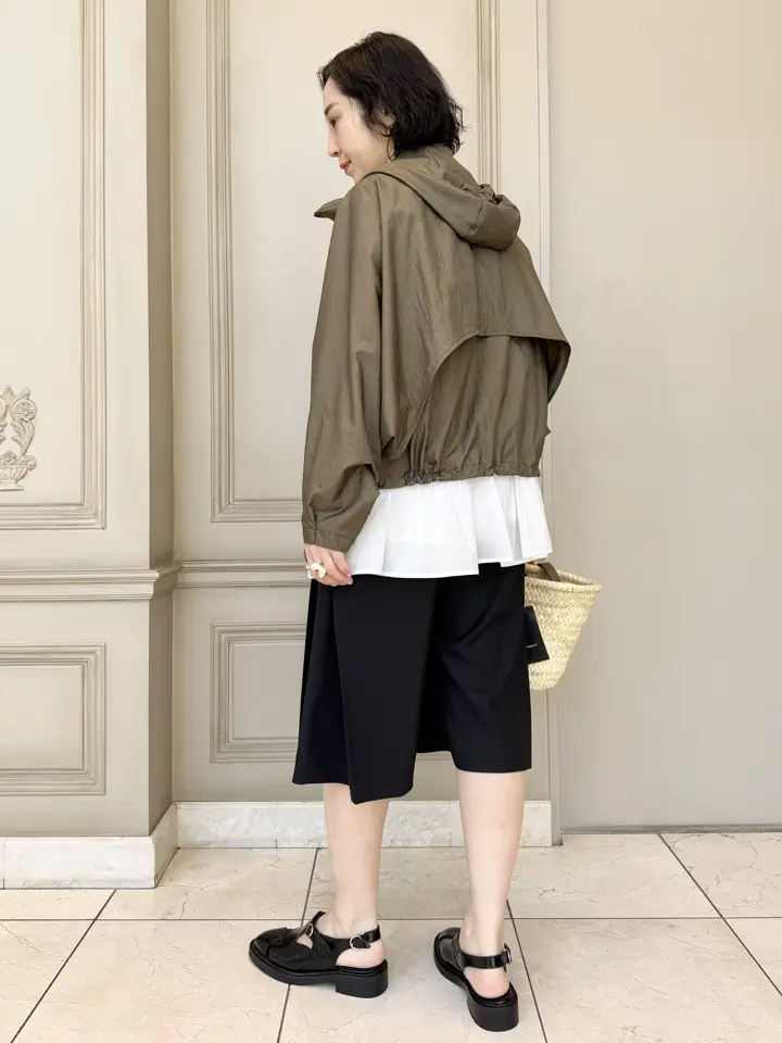 HYKE(ハイク)】 WOOL SIDE TUCK SHORTS｜PARIGOT ONLINE（パリゴ