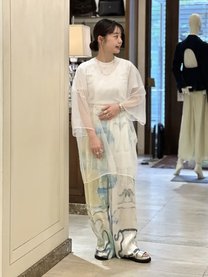 ENFOLD(エンフォルド)】 DRAWSTRING WIDE-PANTS｜PARIGOT ONLINE