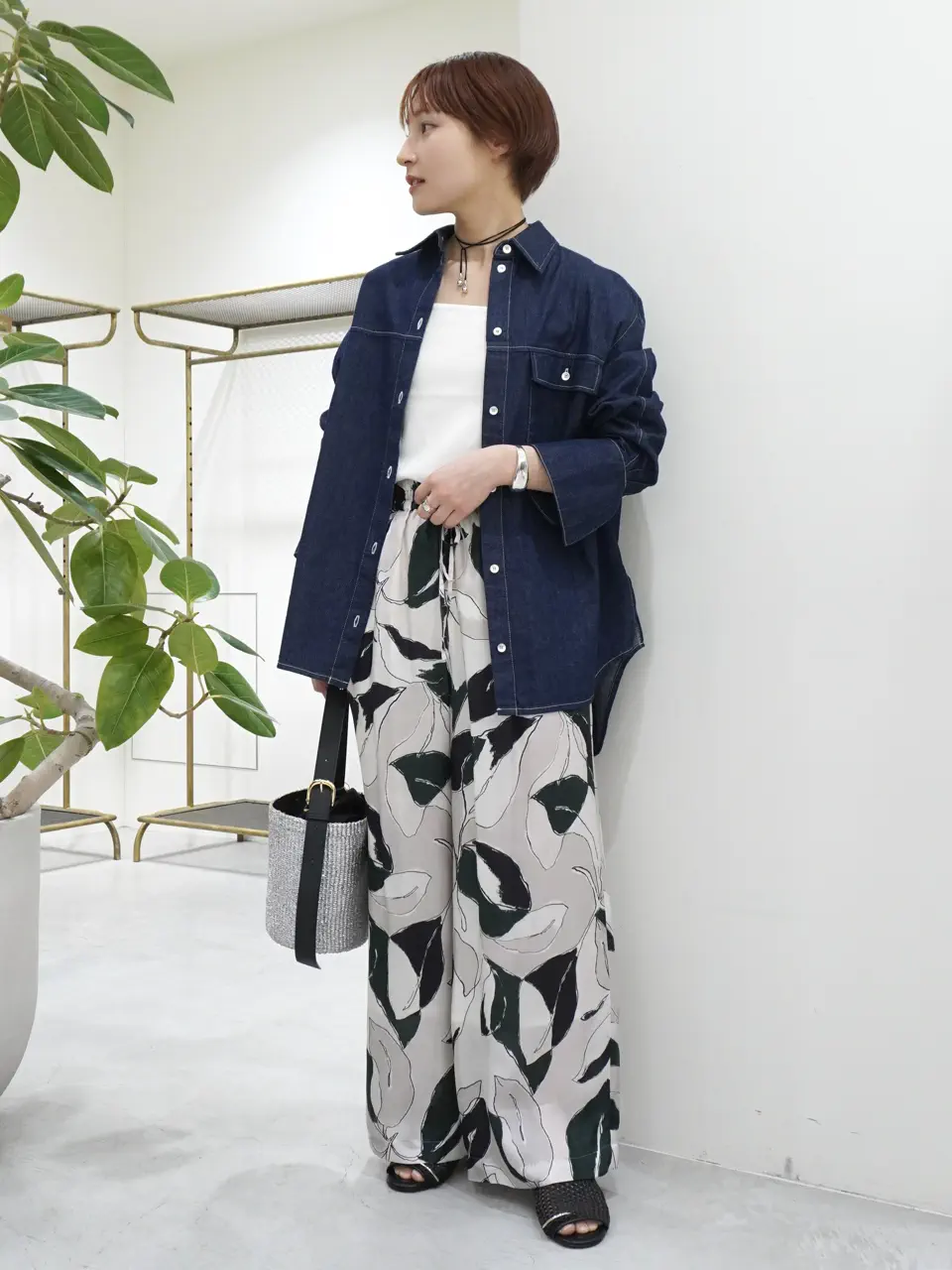 SACRA(サクラ)】 MODERN LEAVES PANTS｜PARIGOT ONLINE（パリゴ