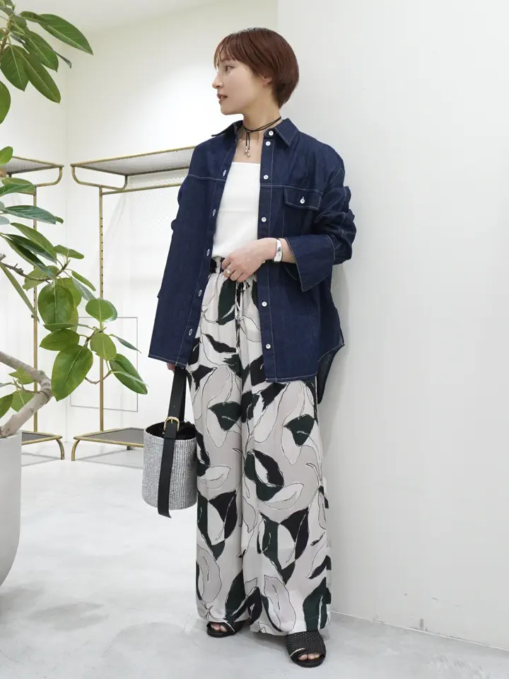 SACRA(サクラ)】 MODERN LEAVES PANTS｜PARIGOT ONLINE（パリゴ