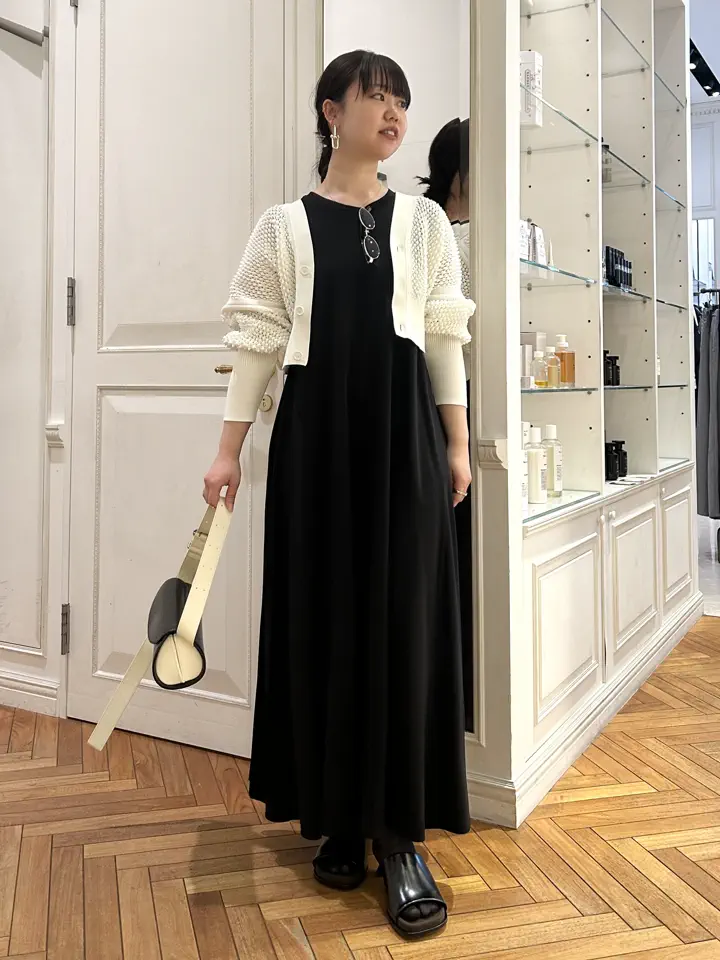 CFCL(シーエフシーエル)】 PARIGOT別注 LATICE CROPPED CARDIGAN