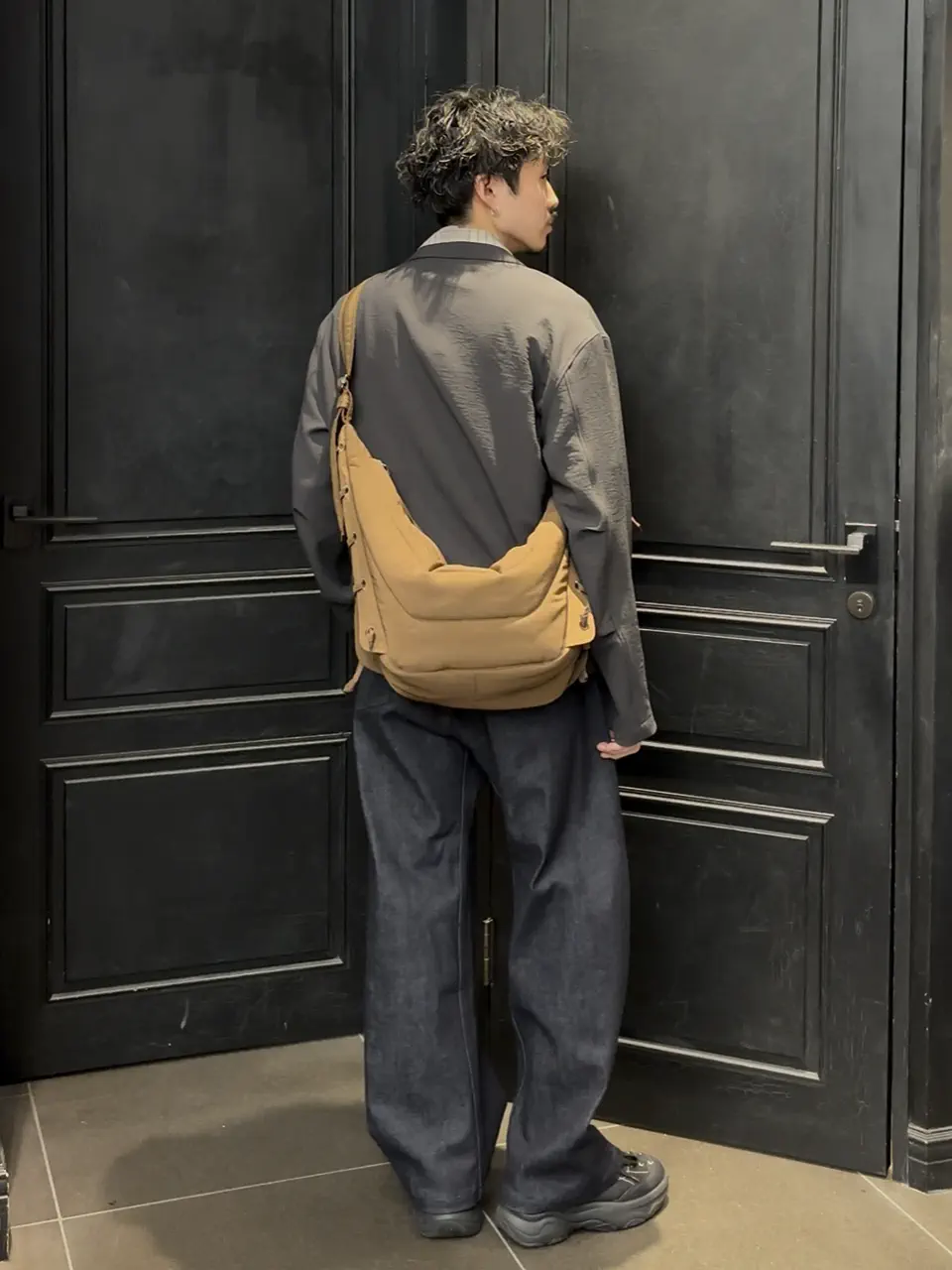 LEMAIRE(ルメール) メンズスタイリング1 パリゴスタッフ着用コーディネート