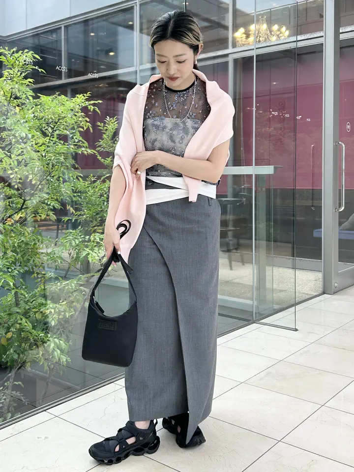 INSCRIRE(アンスクリア)】 WOOL WRAP SKIRT｜PARIGOT ONLINE（パリゴ