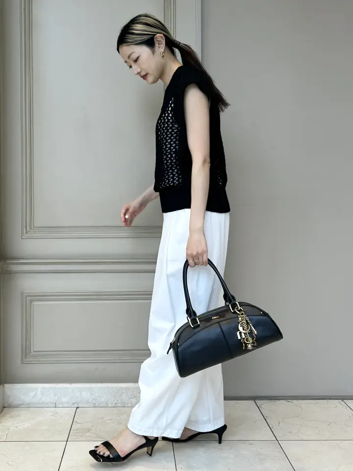 HYKE(ハイク)】 CROCHET SLEEVELESS KNIT|PARIGOT ONLINE(パリゴ HYKE(ハイク)】 CROCHET SLEEVELESS KNIT|PARIGOT ONLINE(パリゴ
