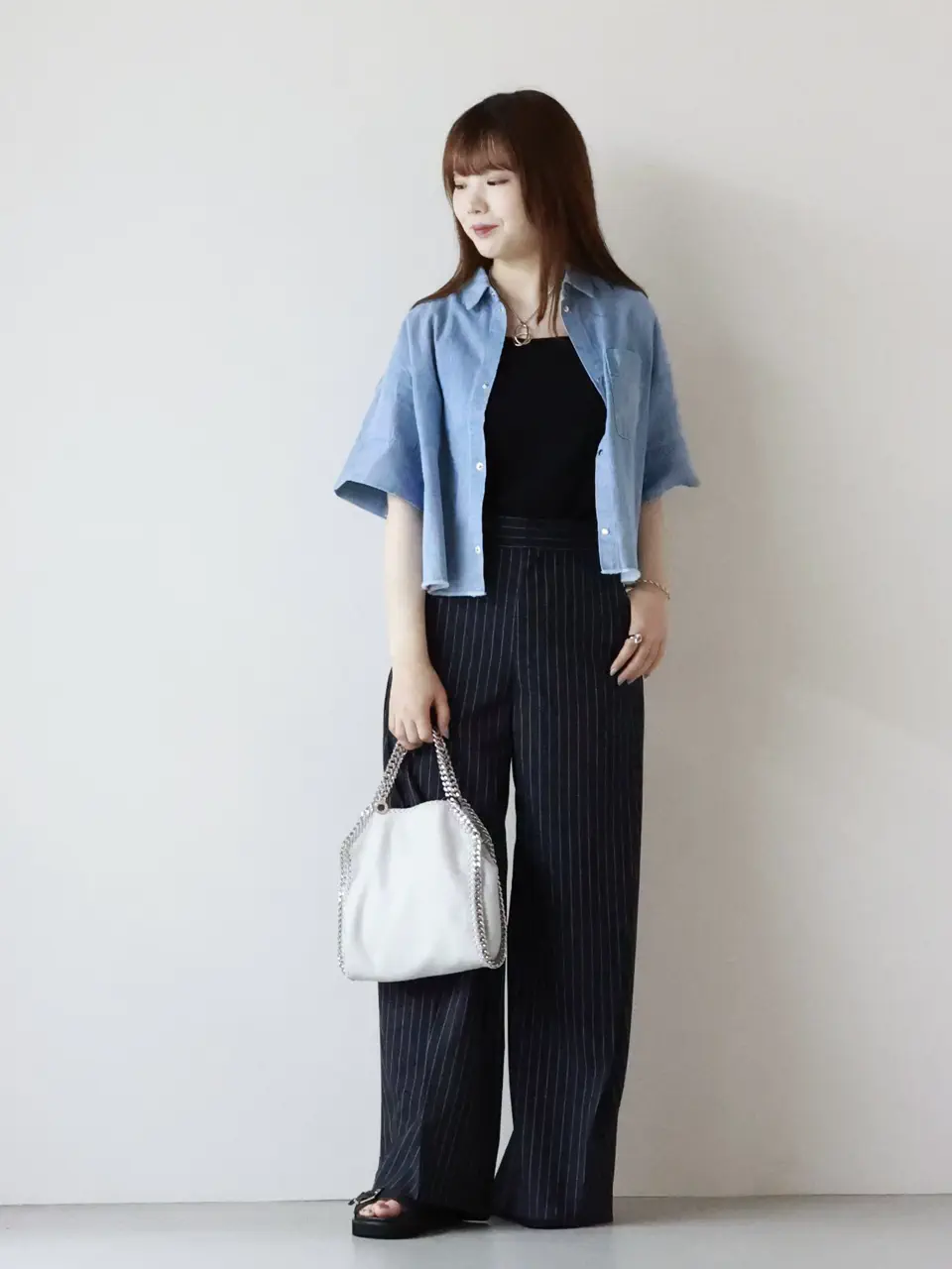 HYKE(ハイク)】 STRIPE SIDE TUCK PANTS｜PARIGOT ONLINE（パリゴ