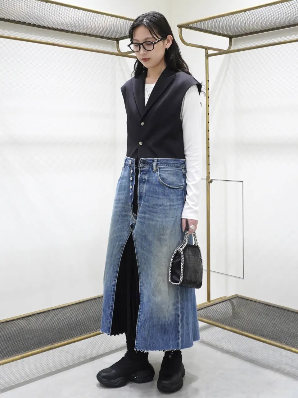 HYKE(ハイク)】 TAFFETA PLEATED SKIRT｜PARIGOT ONLINE（パリゴ