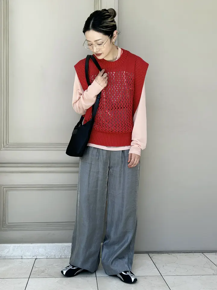 HYKE(ハイク)】 CROCHET SLEEVELESS KNIT｜PARIGOT ONLINE（パリゴ