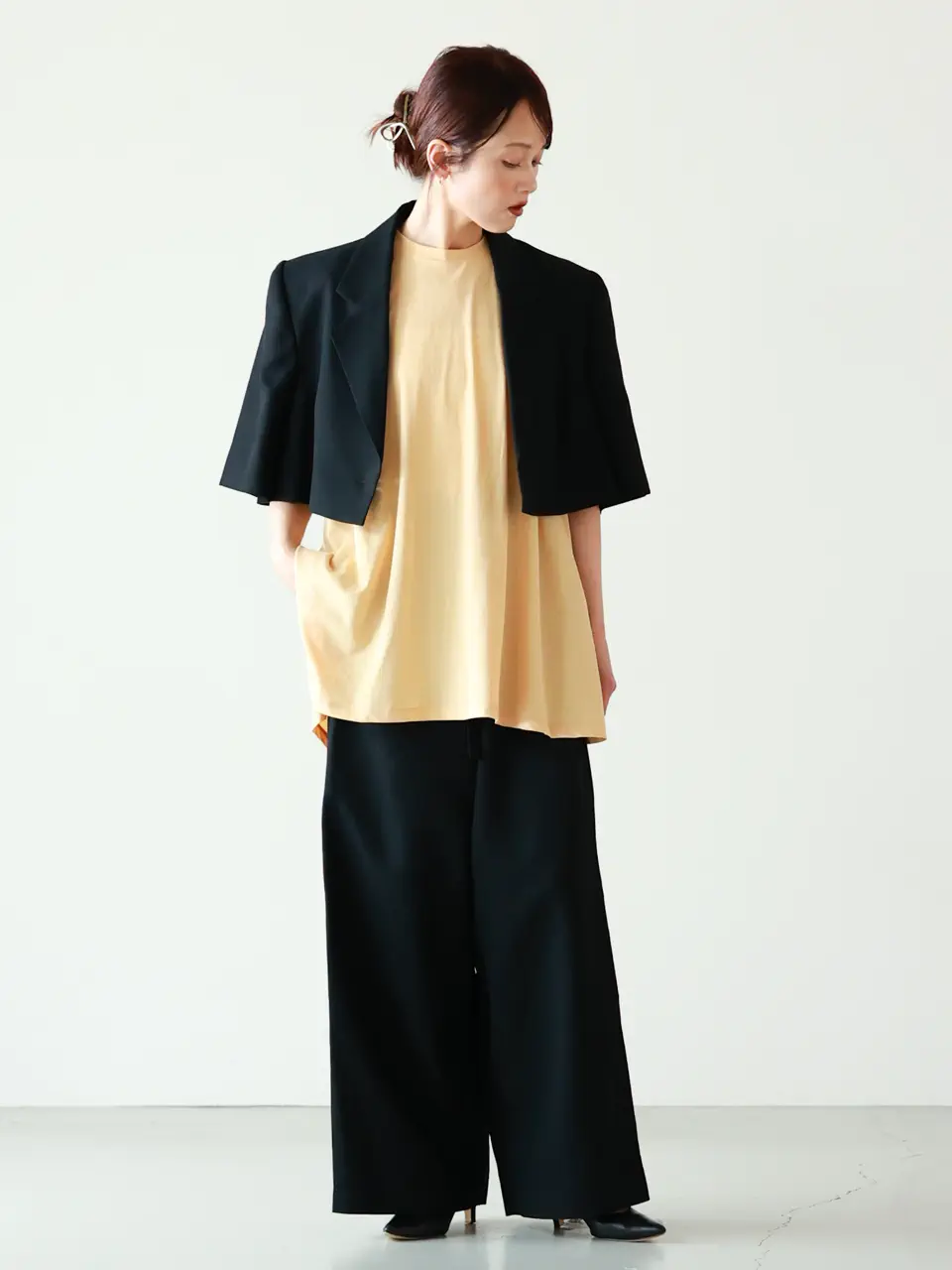 ENFOLD(エンフォルド)】 SAROUEL WIDE-PANTS｜PARIGOT ONLINE（パリゴ