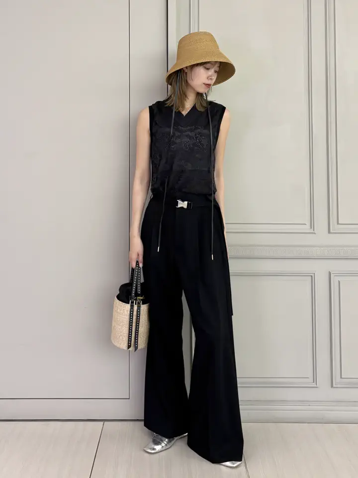 UJOH(ウジョー)】 Belted Wide PNT｜PARIGOT ONLINE（パリゴオンライン）