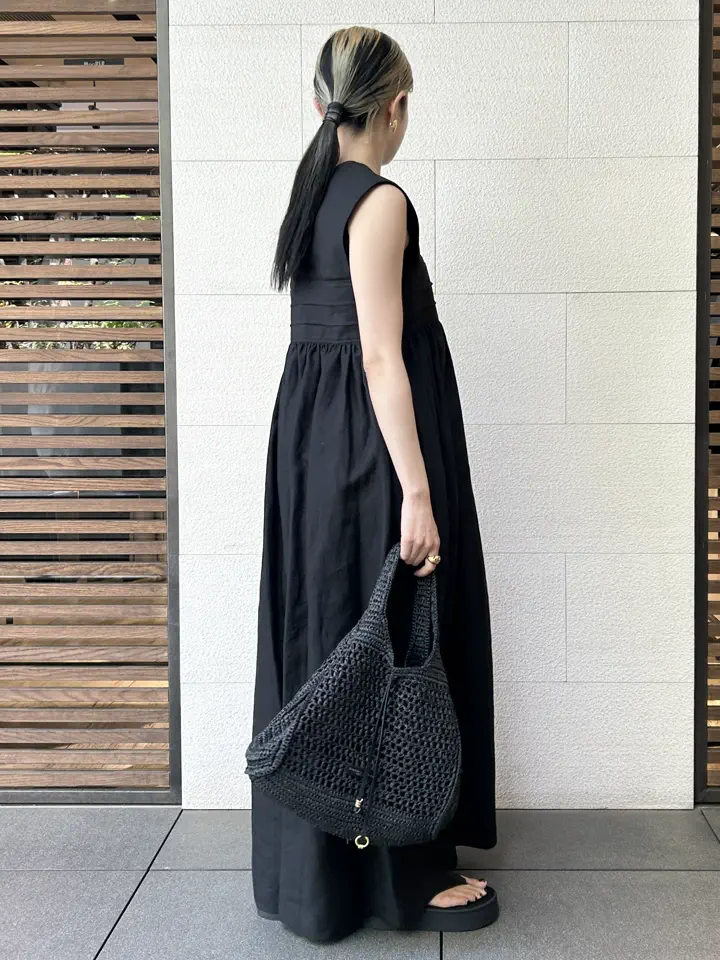 HYKE(ハイク)】 LINEN MAXI DRESS｜PARIGOT ONLINE（パリゴオンライン）