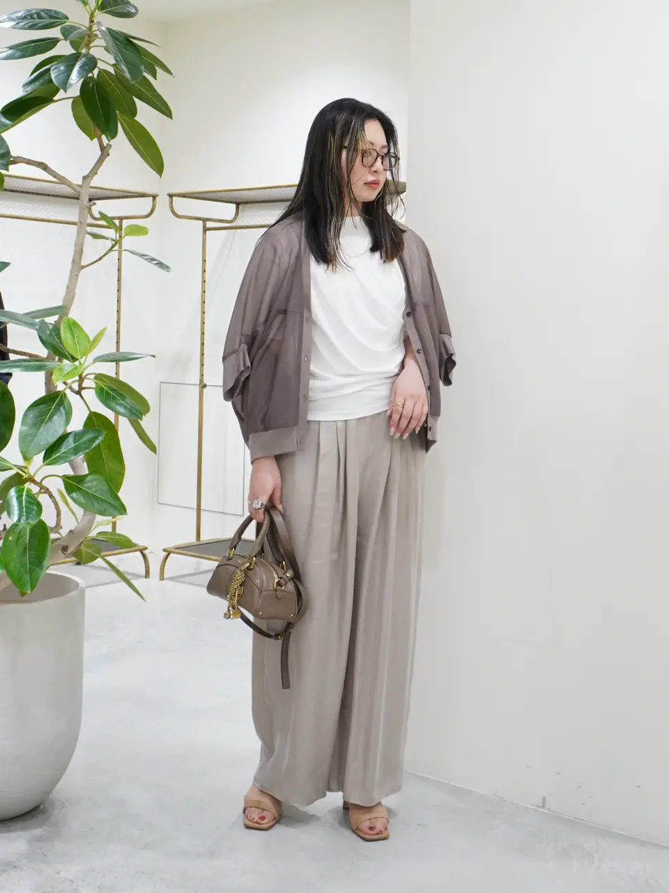 PARIGOT(パリゴ)】 シアーシフォンカーディガン｜PARIGOT ONLINE