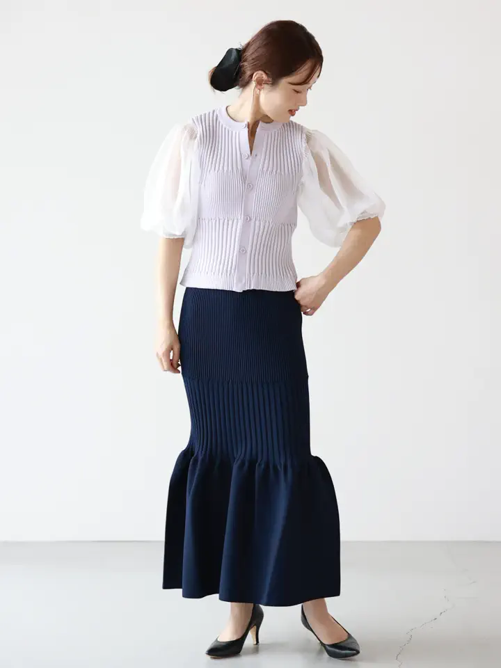 CFCL(シーエフシーエル)】 FLUTED MERMAID SKIRT｜PARIGOT ONLINE