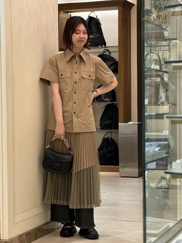 TOGA PULLA(トーガプルラ)】 TYPEWRITER MESH DRESS｜PARIGOT ONLINE