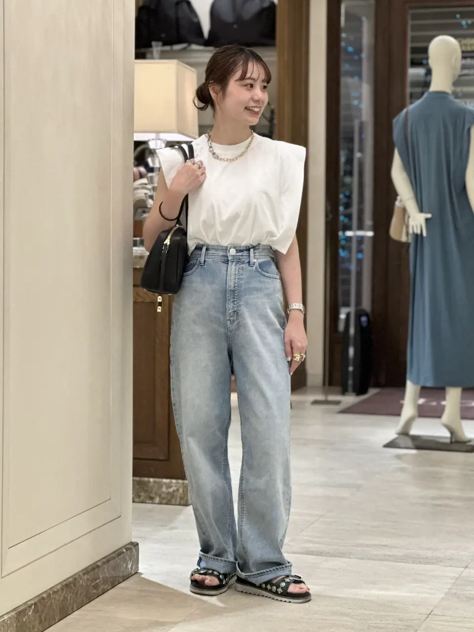 YANUK(ヤヌーク)】 Really Light ルーズストレート JOAN｜PARIGOT